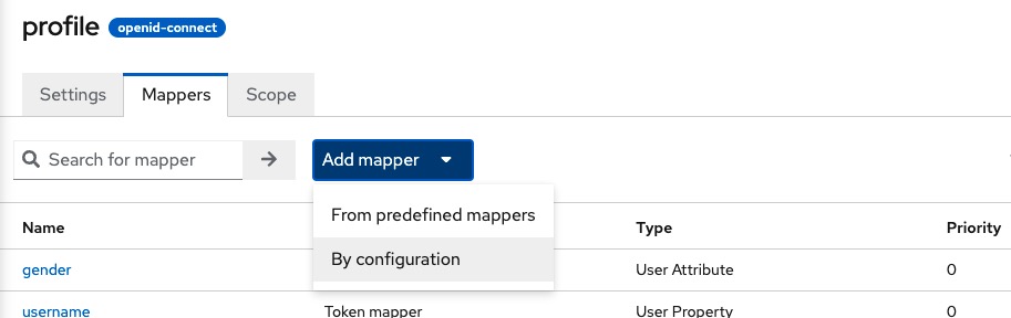 keycloak-profile-scope-new-mapper